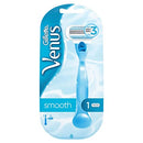 Gillette Venus Smooth Ladies Razor and Handle x1