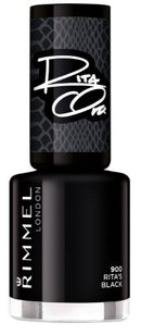 Rimmel 60 Seconds Nail Polish Rita Rita's Black