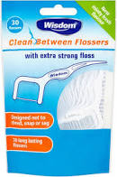 Wisdom clean between flossers